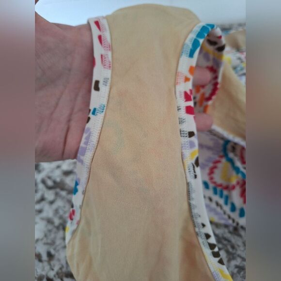 Victoria's Secret  Floral Swimsuit‎ Size 38D/L - Picture 4 of 6